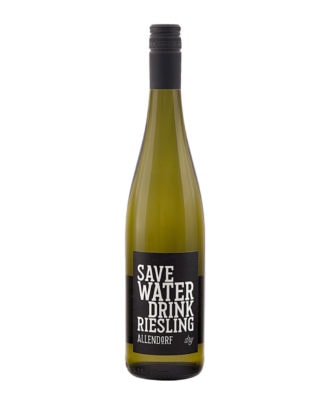 SAVE WATER DRINK RIESLING, trocken