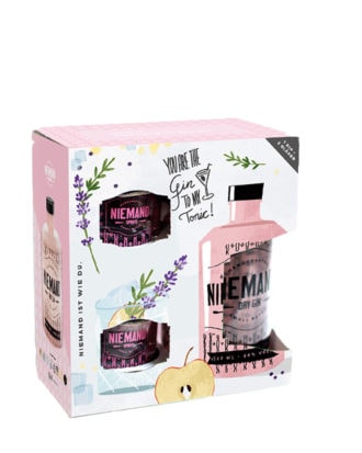 Niemand Dry Gin (0,5L) -Geschenk-Set